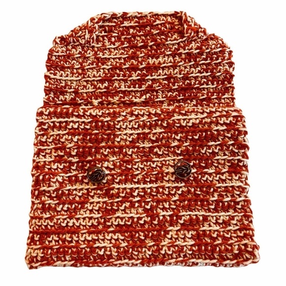 VINTAGE Handmade Sweater Knit Hand Muff Hand Warmer Clutch Bag - Picture 4 of 6